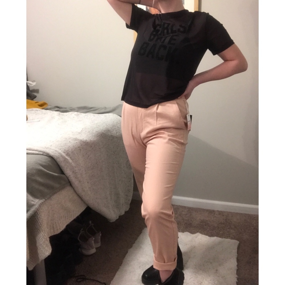 Cuffed Ankle Pants